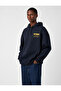 Printed Hooded Sweatshirt Raised