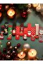 2 Pieces of Christmas Socks Washed Colorful Patterned Santa Claus and Winter Themed Socks - 2