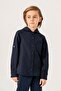 Hooded Pocket Foldable Sleeve Boy's Shirt - 4