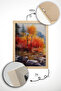 3 Piece 3D Poster Painting Set with Real Wood Frame - Ersy3Set19 - 5