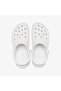 Classic Platform Clog Women's White Slippers - 4