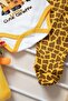 Unisex Baby Yellow Giraffe Bodysuit Set 3 Pieces - 5