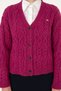 Women's Fuchsia Knitwear Cardigan 50293020 -Vr023 - 6