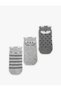 Set of 3 Animal Patterned Socks - 2