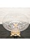 4 Piece Dowry Set, 3 Presentation Bowls, 1 Striped Salad Bowl (Read the Description) - 8