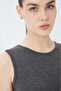 Sleeveless Crew Neck Cotton Women's Body T-Shirt 2048 - 3