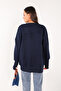 Dark Blue Slit Sweat 3-2102 - 5