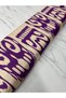 Purple Ikat Pattern Dressmaking Shirtmaking Tivil Satin Fabric Our Product Is Sold by Pieces 1 Piece Is 1 Meter - 5