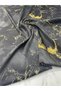 Black Marble Pattern Dress Shirt Tivil Satin Fabric Our Product Is Sold in Pieces 1 Piece 1 Meter