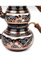 إبريق شاي كبير الحجم مطرز بالمينا - 2