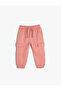 Basic Cargo Jogger Sweatpants with Pockets and Elastic Waist
