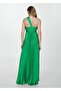 Asymmetric Cut Pleated Dress - 4
