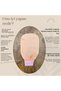 Elastic Bath Silk Thin Shower Scrub Exfoliating Glove 100% Natural Pink for Women and Men - 2
