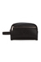 Adelina Men's Handbag Travel Cosmetic Portfolio Black Bag - 6