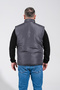 Winter Father's Vest with Thick Fleece Inside with Multi-Pocket Zipper - 8