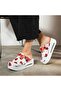 Air Sole Ladybug Patterned Sabo Slippers - 2