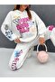 Feed Your Way Bear Printed Unisex Oversize Tracksuit Set - 4