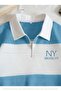 Baby Blue - Brooklyn Polo Neck Zippered Thick Sweatshirt Unisex Winter Fleece - 3