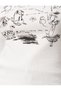 Crew Neck Printed Slim Fit T-Shirt - Textured Short Sleeve - 6