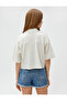 Crop Shirt Buttoned Viscose Blend Textured - 4