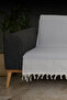 Quality Cotton Fringed Sofa and Sofa Bed Cover - 180X210 cm - 3
