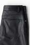 Straight coated trousers