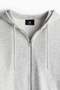 Relaxed Fit Zip-through hoodie - 2