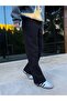 Premium Winter Oversize Sweatpants - Adjustable Leg, Black - 3