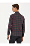 Claret Red Slim Fit Long Sleeve Shirt 50282560-Vr014 - 5