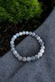 White Agate Bracelet Agate Stone Bracelet Women's Bracelet Men's Bracelet Gift for Lover - 2