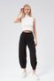 Scuba Crepe Fabric Harem Style Balloon Trousers
