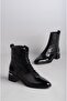 Select 88112 genuine leather heel women's boot (4.5cm) black patent leather - 2