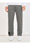 Relaxed Fit Open Hem Embroidered Joggers - 3