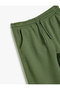 Basic Sweatpants with Tie Waist and Pocket Detail, Cotton - 3