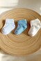 New Born Baby Boy 0-3 Months 3-Piece Socks Set - 2