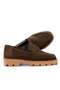 Adela Women's Khaki Suede Leather Loafers 141209 -2 - 5