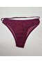 Cross Stone Banded Women's Bikini Panties - 6