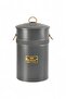 Premium 4-Piece Flour Storage Bucket Set with Ottoman Motif Rope Handles, 5-16-30-50 Liters - 4
