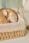 Daisy Bread Basket Mink 25 cm - 3