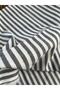 Flannel Fabric Dark White Stripes - 3