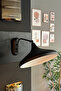 Black Moving Head Single Sconce Living Room Kitchen Cafe Boutique Lamp Lighting