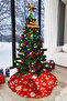 Red Christmas Pine Tree Cover 68X68Cm Ao07