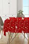Red New Year New Year Christmas Christmas Tablecloth Mso541