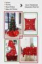 Red Christmas Pine Tree Cover 68X68Cm Ao12 - 2