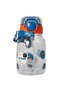 600ml Orange Tritan Children's Water Bottle with Straw - 3