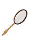 Authentic Female Patterned Decorative Hand Mirror - 7