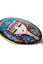 Authentic Female Patterned Decorative Hand Mirror - 8