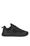 Unisex Black Parachute Material Black Rubber Tied Comfort Sneaker