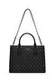 Premium Line Black Women's Shoulder Bag 05Pc24K24301 - 3