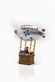 Premium Collection Decorative Led Lighted Airship Balloon Christmas Ornament - 3